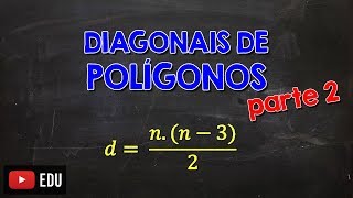 Como descobrir o número de diagonais de um polígono [upl. by Berenice]