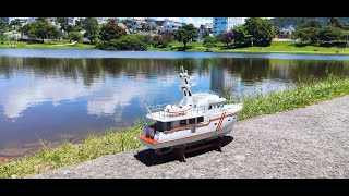 first navigation test Nordhavn 52 RC Santa CatarinaBr third part [upl. by Airdnat]