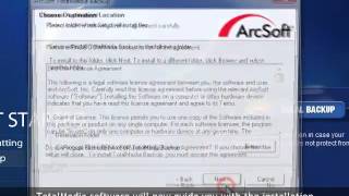 How to install ArcSoft Totalmedia Backup [upl. by Herrera]