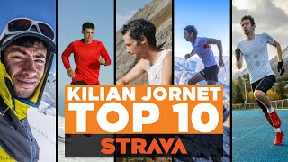 Kilian Jornets Top 10 INSANE Runs on Strava [upl. by Sielen]