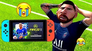 FIFA 22 KARRIEREMODUS aber auf Nintendo Switch  🔍😭 [upl. by Joice705]