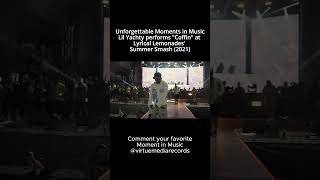 Moments in Music  Lil Yachty performs quotCoffinquot at Lyrical Lemonades Summer Smash [upl. by Christophe]