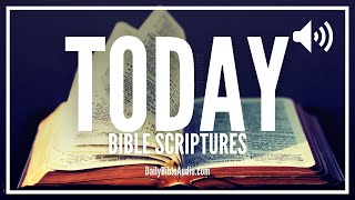 Bible Verses For Today  12 Scriptures To Make Today Amazing [upl. by Anirroc]