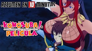 🔷 KONOSUBA  PELÍCULA  Resumen en 10 Minutos más o menos [upl. by Ahsiuq455]