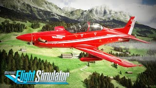 IRIS Simulations Pilatus PC21  Full Flight Review  Microsoft Flight Simulator [upl. by Derraj325]