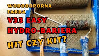 ►Farba V33 Easy HYDRO BARIERA zamiast płytek Wodoodporna farba pod prysznic Dom za 100 tys 296 [upl. by Bea297]