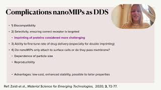 Molecularly Imprinted Polymers for drug delivery applications [upl. by Merriman]