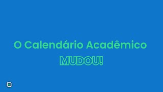 Tutorial Calendário acadêmico [upl. by Ardnuasac439]