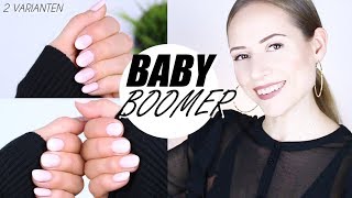 Babyboomer Nägel mit UVLack selber machen  Nails »Lalalunia« [upl. by Idur982]