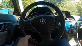 Torque Steer Test On My Acura TL SHAWD 6 Speed [upl. by Nehtanoj]