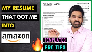 How to make a Resume that gets SHORTLISTED 🔥 Best Templates and Pro Tips for BTechBCABScMCA😎 [upl. by Amabil]