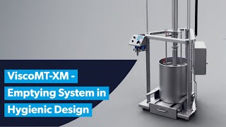 ViscoMTXM  Barrel Emptying System in Hygienic Design [upl. by Hake859]