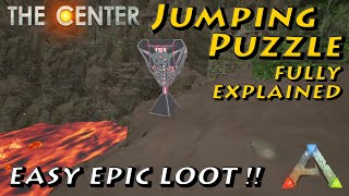 ARK The Center • Jumping Puzzle • Tutorial • How to [upl. by Anilyx]