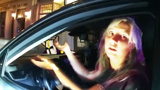 Drunk Lyft Driver Turns Simple Traffic Stop into Complete Chaos [upl. by Anuat]