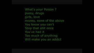 Snak The Ripper  Poison Lyrics On Screen [upl. by Sabu]