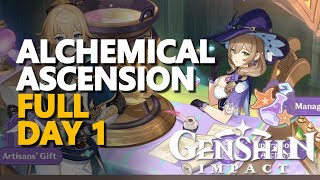 Alchemical Ascension Day 1 Genshin Impact Full Event [upl. by Wagner]