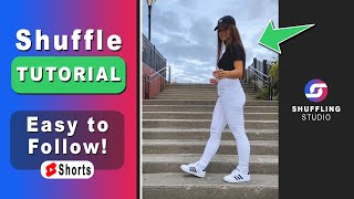 Stair Challenge Shuffle Dance Tutorial 2022 🔥 How to Shuffle Tutorial for Beginners on TikTok Songs [upl. by Nattirb]