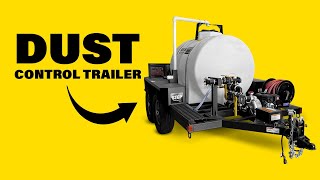 Dust Control Trailer System  The Water Boss [upl. by Isadore]