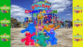 Sesame Street Bay of Play  SeaWorld San Antonio  Compilation [upl. by Ladiv]