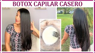 BOTOX CASERO PARA EL CABELLO  Reparación Profunda [upl. by Lekar]