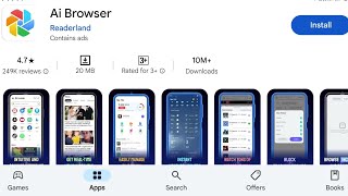 How To Install Ai Browser Apps  How To Download Ai Browser Apps [upl. by Alpert]