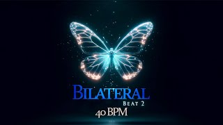 Solo Bilateral Beat 2  40 BPM  10 Hour Dark Screen  Anxiety PTSD Stress Insomnia Release [upl. by Winfield10]