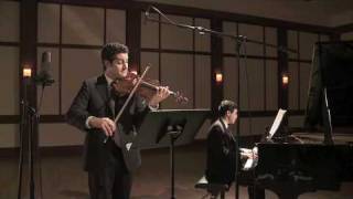 Dvorak Sonatina  1st mvt  Arnaud Sussmann  Michael Brown [upl. by Lela]