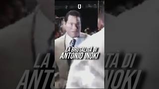 ANTONIO INOKI COLPISCE un CAMPIONE MMA [upl. by Kravits]