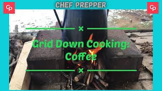 Preppers Coffee In Percolator [upl. by Garbers]