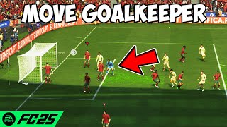 How To Move Keeper On Corners In FC 25 [upl. by Acinomad]