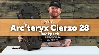 Arcteryx Cierzo 28 Backpack [upl. by Rainer]