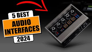 5 Best Audio Interfaces of 2024  Recording Interface [upl. by Liss]