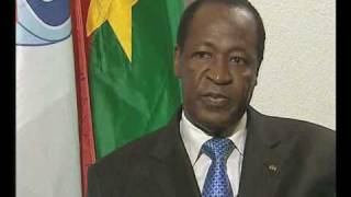 HLS08 President of Burkina Faso HE Mr Blaise Compaoré [upl. by Sackey190]