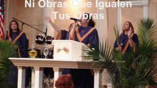 Tu Eres Grande JESUS [upl. by Cohla]