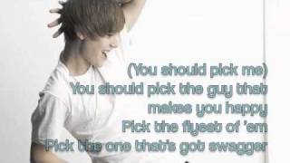 Justin BieberPick Me With lyrics on screen [upl. by Franz715]