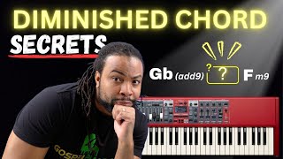 Secret Diminished Chords For Gospel Piano [upl. by Prisca849]