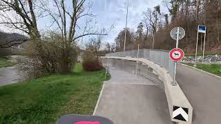 🇨🇭Lake Side Walk Adliswil Switzerland ⛰️🌞 Great View And Relaxing Walk 4K60 [upl. by Westlund]