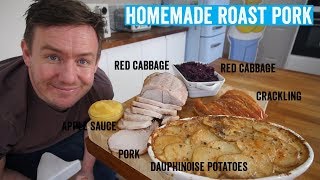 How to make a roast dinner 3  Roast Pork [upl. by Covell395]