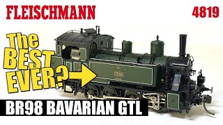 THE BEST EVER Flesichmann Bavarian BR98 is SO GOOD  Model Railway Review  HO Scale 4819 [upl. by Glynnis608]