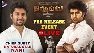 Thimmarusu Movie Pre Release Full Event  Nani  Satyadev  Priyanka Jawalkar  Brahmaji [upl. by Ayatahs]