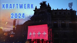 Konzert KRAFTWERK  Dresden Theaterplatz  Semperoper  2024 [upl. by Aciretehs441]