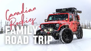 A very chilly but beatiful Canadian Rockies family road trip [upl. by Reviere]