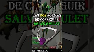 LAS DOS FORMAS DE CONSEGUIR Y RECUPERAR TU SALVE AMULET E ¿COMO CREARLOS OSRS Shorts [upl. by Gustav]