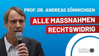 Prof Dr Andreas Sönnichsen – Alle Maßnahmen rechtswidrig 2 CoronaSymposium im Bundestag [upl. by Linder]