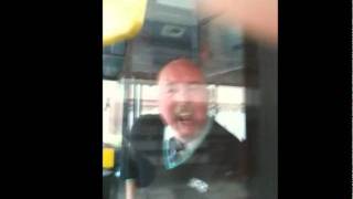 London United  Aggressive threatening Bus Driver  Kingston Upon Thames [upl. by Nol527]