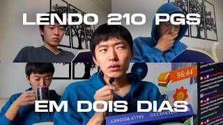 lendo 210 páginas em dois dias  vlog de leitura [upl. by Rubinstein]