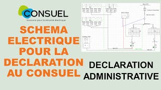 Schéma Electrique dune structure Solaire Enphase nécessaire pour le Consuel [upl. by Ymac]