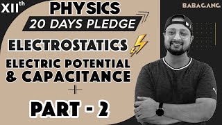 29 Class12 Physics ELECTROSTATICRelation between electric field intensity and electric potential [upl. by Enelhtak]