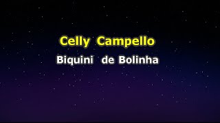 Celly Campello  Biquini De bolinha amarelinha Karaokê [upl. by Philcox]