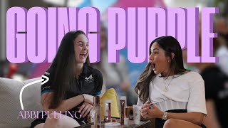 F1 ACADEMY CHAMPIONSHIP LEADER Abbi Pulling tells all  Going Purple with Lissie Mackintosh [upl. by Arracahs]